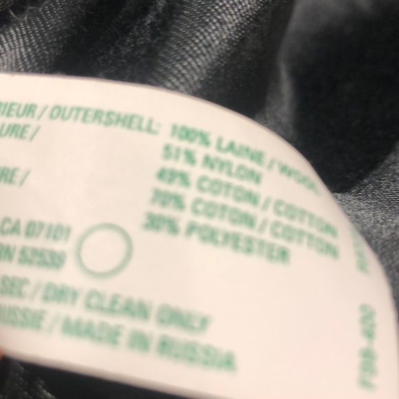 Russian made vintage wool jacket Two deep pockets - Picture 5 of 13